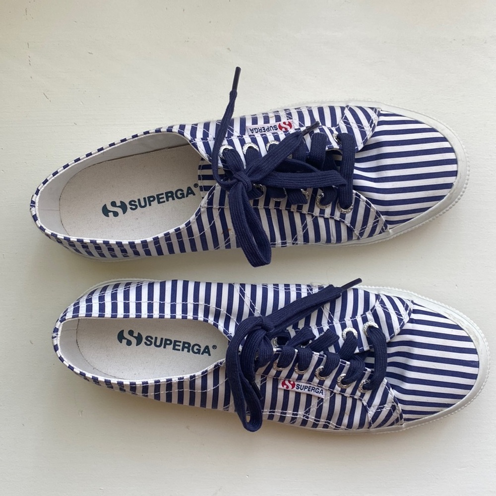 SUPERGA Striped Sneaker